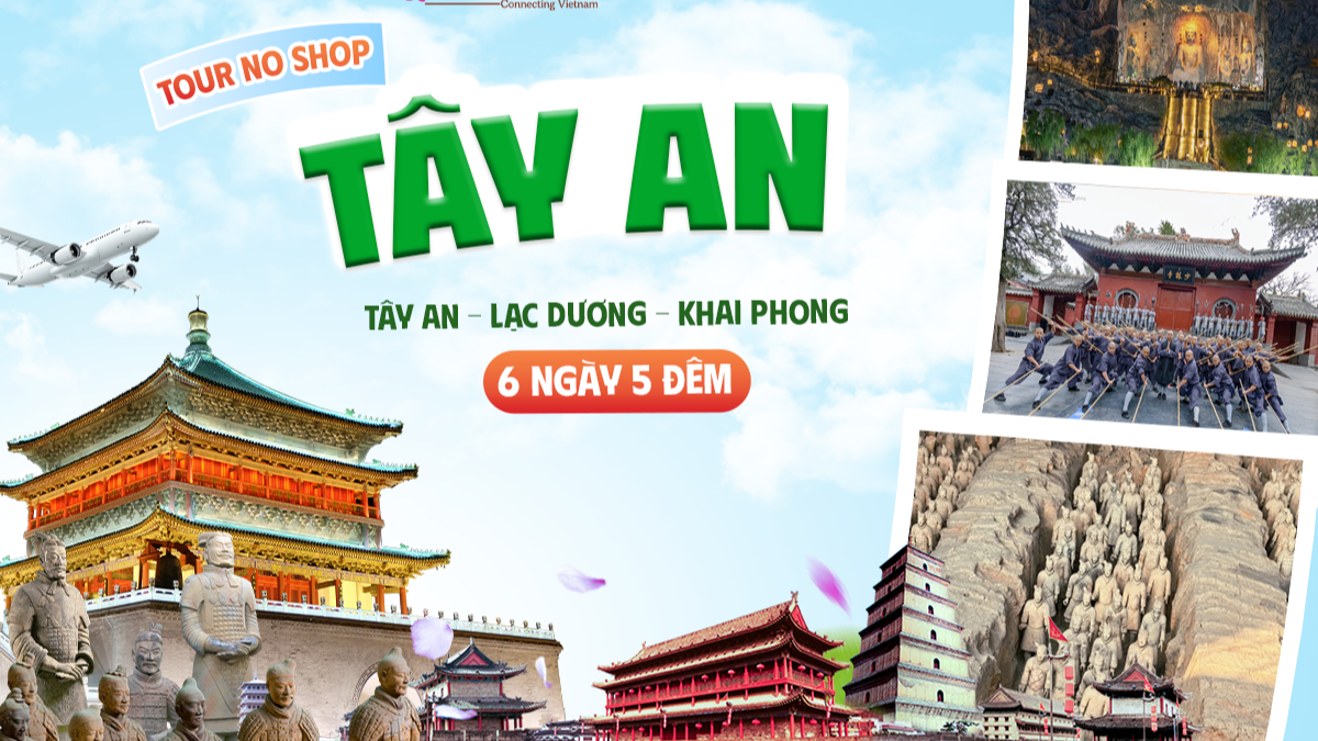 NO SHOPPING 6N5Đ | TÂY AN – LẠC DƯƠNG – KHAI PHONG - Image - 10006